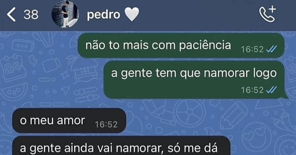 Pega na minha mão e espera só uns dois aninhos Pega na minha mão e espera só uns dois aninhos