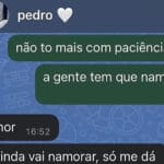 Pega na minha mão e espera só uns dois aninhos