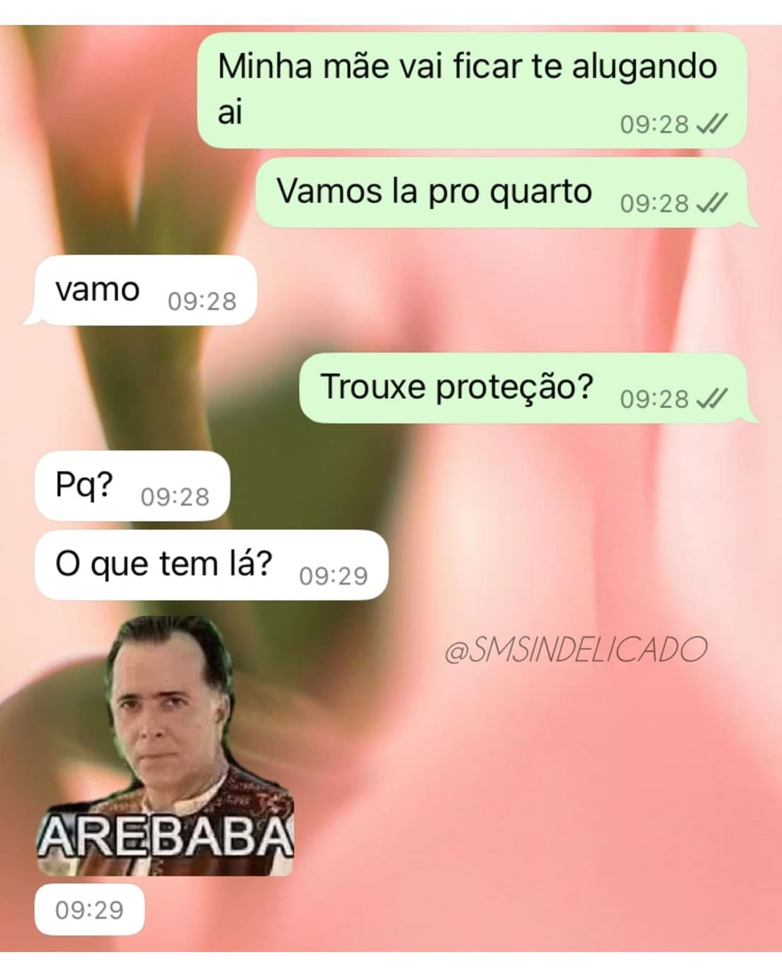 Quando a conversa sai do controle e só um AREBABA pode salvar Quando a conversa sai do controle e só um AREBABA pode salvar