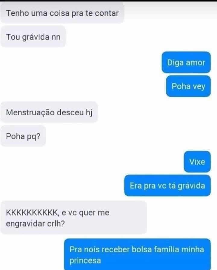 Quando a menstruação é a melhor amiga da bolsa família! Quando a menstruação é a melhor amiga da bolsa família!