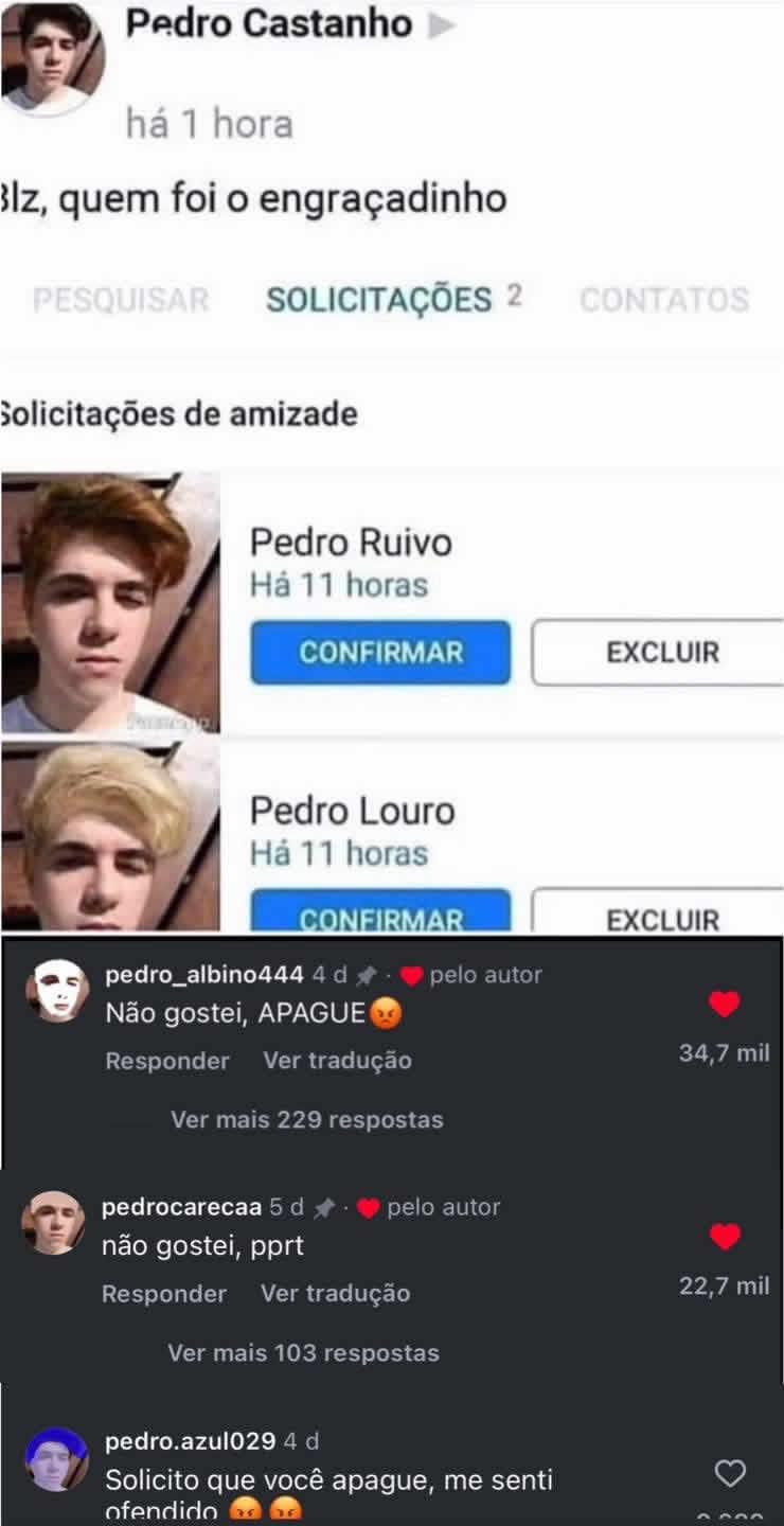 Quando o humor vira polêmica: A revolta dos Pedros!
