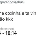 Quando o pedido de coxinha vira um chá revelação!