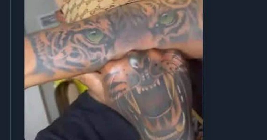 Tatuagem nível hard: Quando o tigre é bravo, mas a zoeira é maior ainda!