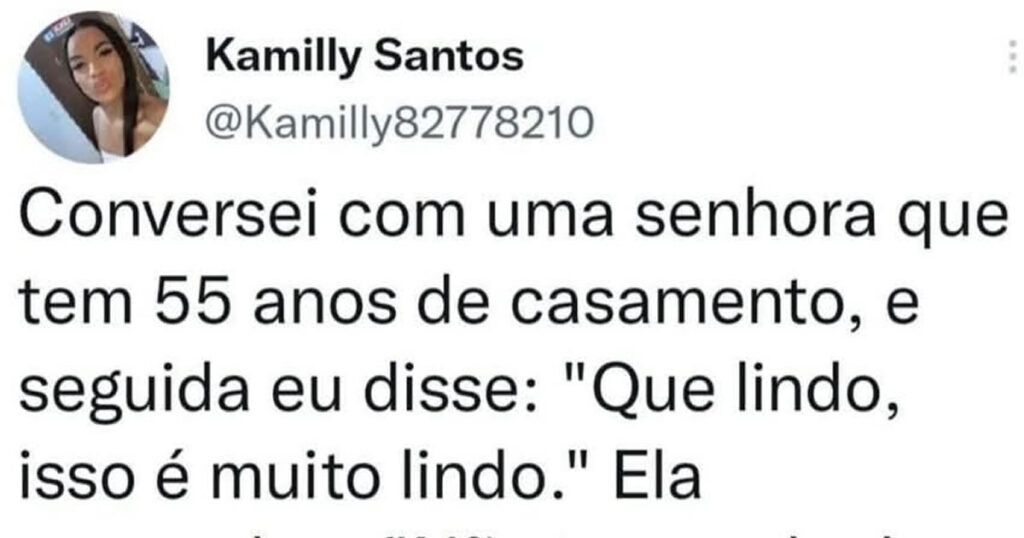 55 anos de casamento ou 55 anos de paciência nível monge tibetano?