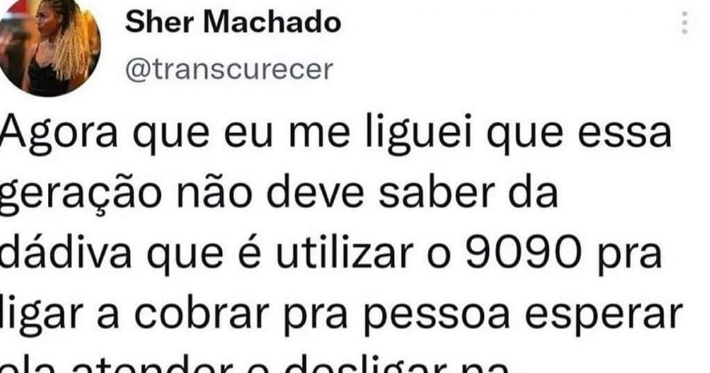 A arte da ligação: O clássico 9090 que nunca sai de moda!