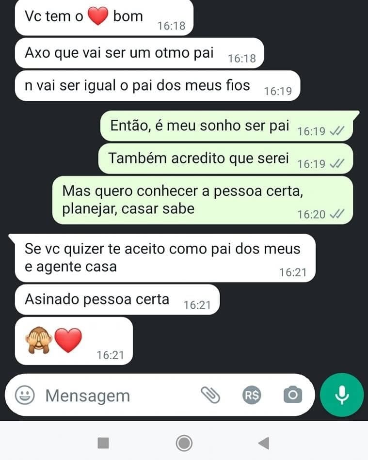 Amor em tempos de WhatsApp: O leilão do pai dos filhos!