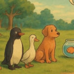 Aula de injustiça: quando até o peixe tem que passar no teste do macaco!