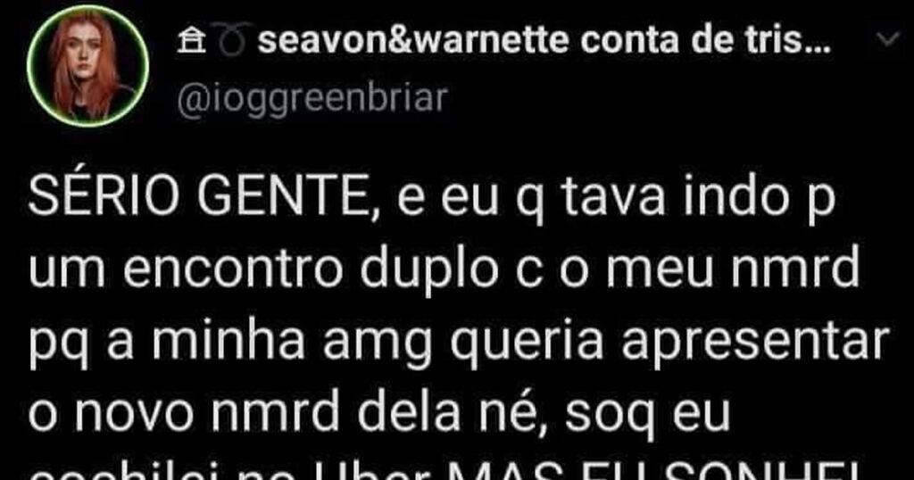 Cochilei no Uber, casei no sonho… e conheci meu marido no restaurante (pena que ele tava com outra)