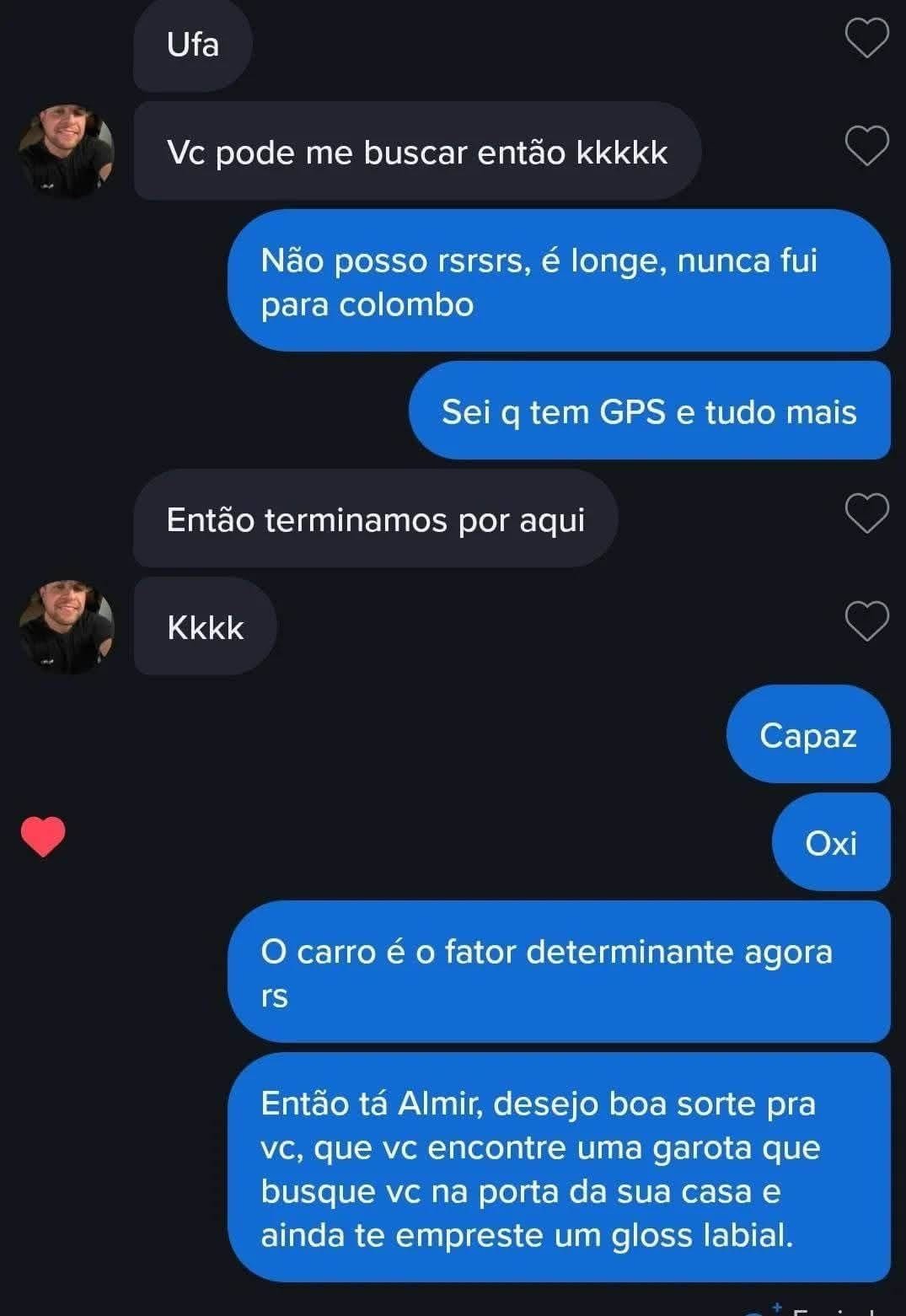 O amor nos tempos do Uber: Sem carona, sem namoro