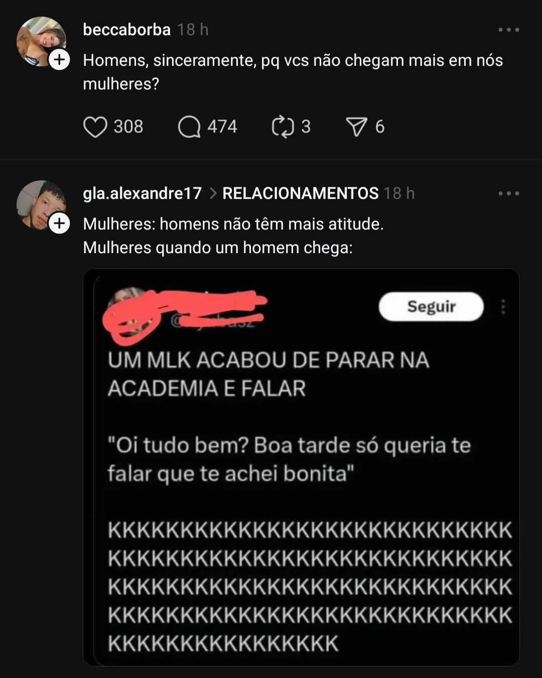 O flerte morreu e foi enterrado nos stories com KKKKK O flerte morreu e foi enterrado nos stories com KKKKK