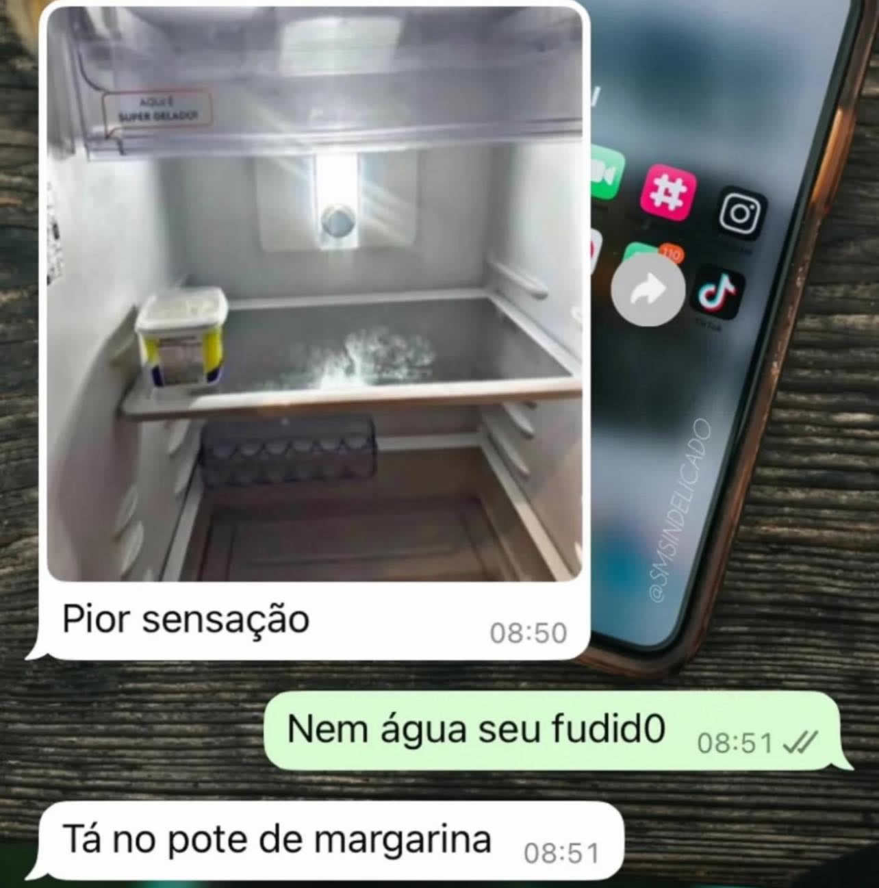 O pote diz margarina, mas o Brasil diz improviso O pote diz margarina, mas o Brasil diz improviso