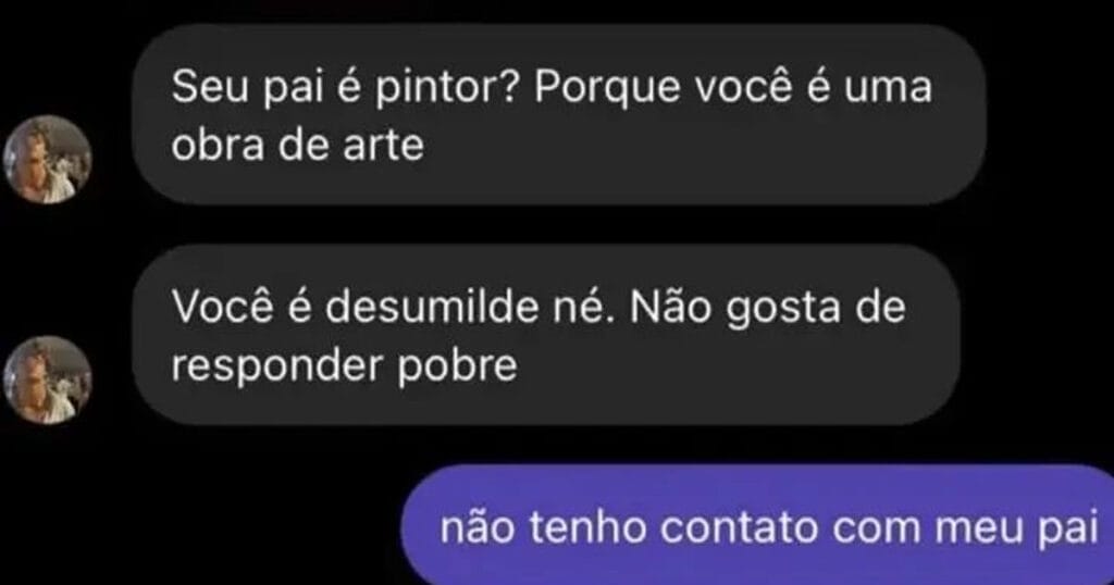 Obra de arte com pai sumido: o flerte virou exposição! Obra de arte com pai sumido: o flerte virou exposição!