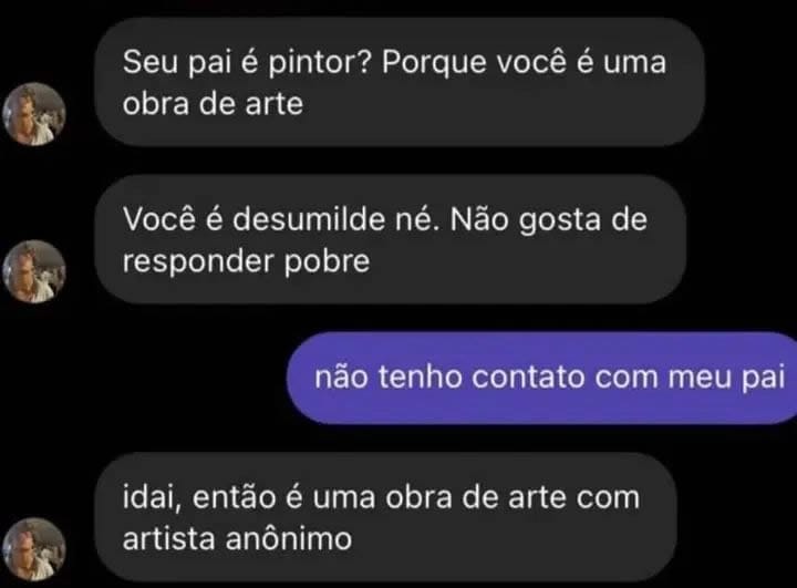 Obra de arte com pai sumido: o flerte virou exposição! Obra de arte com pai sumido: o flerte virou exposição!