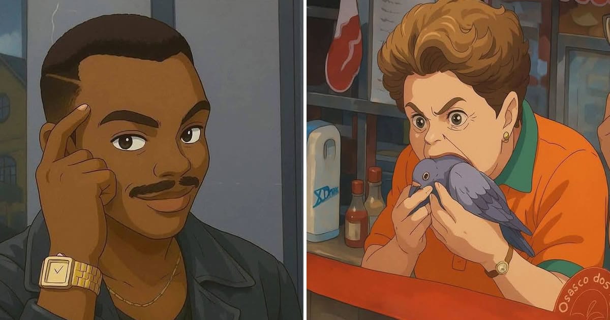 Os melhores memes versão Studio Ghibli