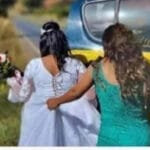 PRF vira cupido e leva noiva de viatura até o altar — e o noivo quase desmaia!