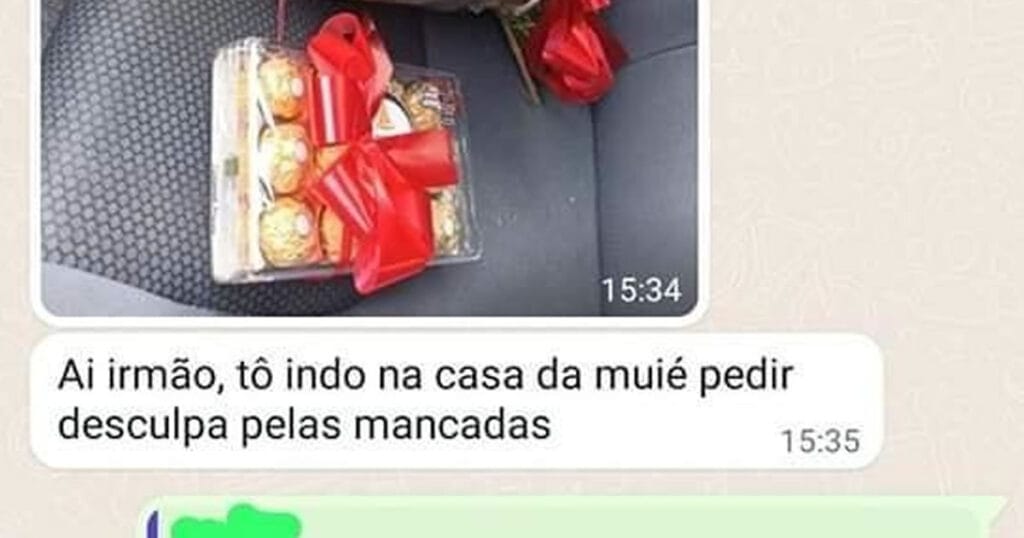 Quando o perdão vão vem, mas o corno chega Quando o perdão vão vem, mas o corno chega