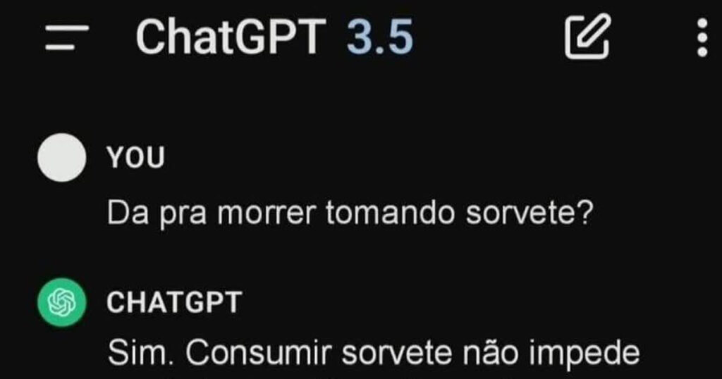 Tomando sorvete? Só cuidado pra não tomar outra coisa também! Tomando sorvete? Só cuidado pra não tomar outra coisa também!