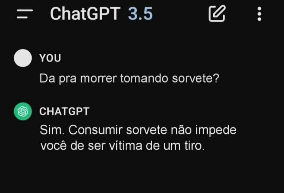 Tomando sorvete? Só cuidado pra não tomar outra coisa também! Tomando sorvete? Só cuidado pra não tomar outra coisa também!