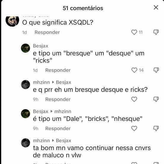 XSQDL é tipo bresque com ricks e bricks: entendeu? Nem eu. XSQDL é tipo bresque com ricks e bricks: entendeu? Nem eu.