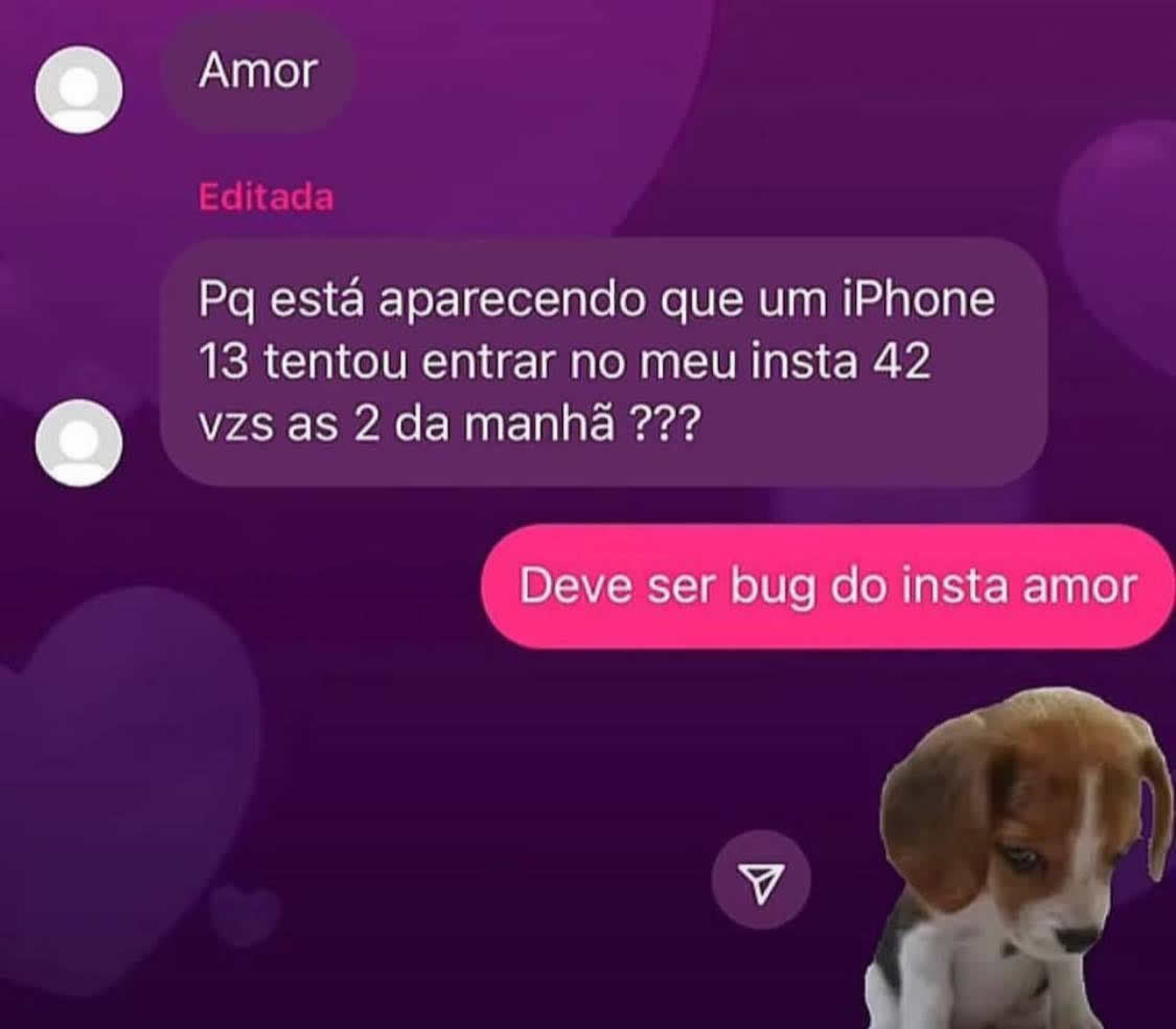 Bug do Insta ou bug do caráter? Só o FBI emocional responde Bug do Insta ou bug do caráter? Só o FBI emocional responde