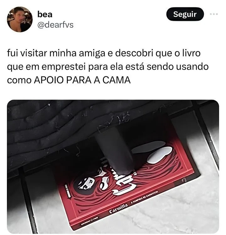 De best-seller a calço de cama: o triste fim de um livro emprestado! De best-seller a calço de cama: o triste fim de um livro emprestado!