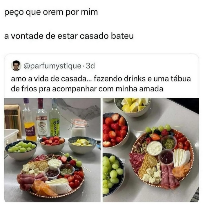Entre tábuas de frios e solidão gourmet: o drama do solteiro gourmetizado Entre tábuas de frios e solidão gourmet: o drama do solteiro gourmetizado