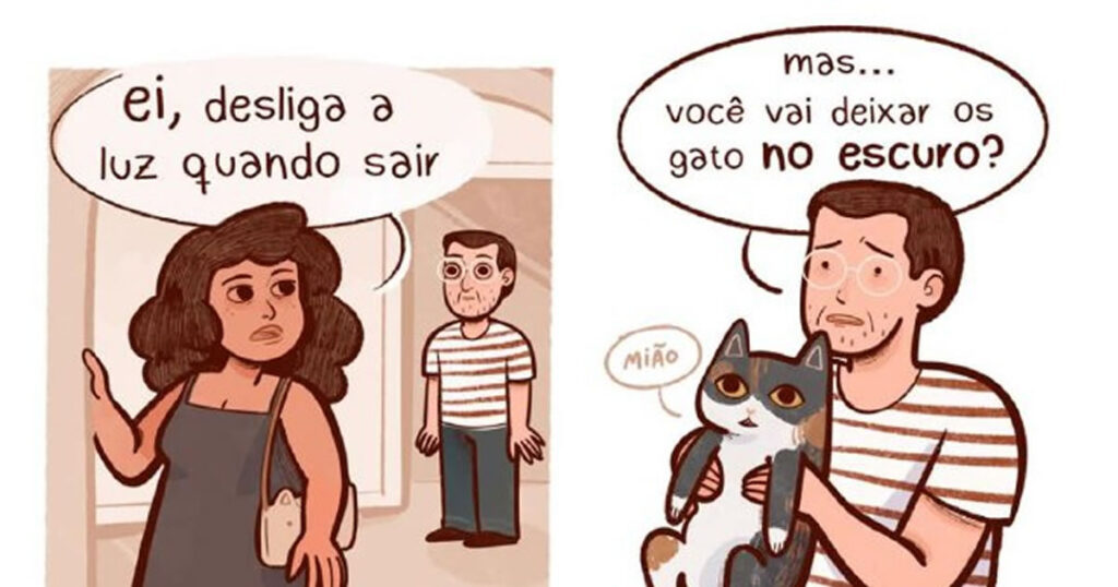 Luz, Gato e Afeição Brasileira