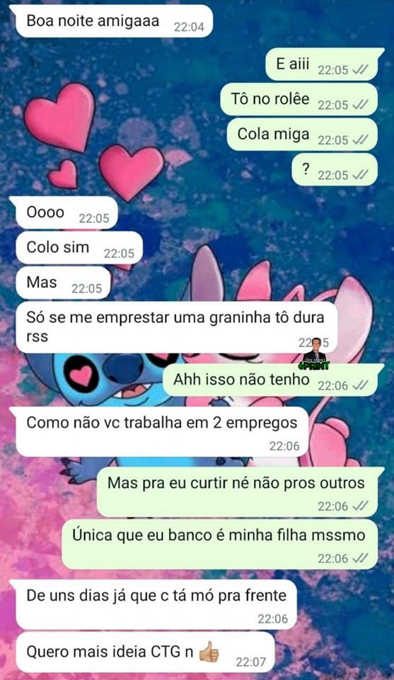 Me chama pro rolê, mas paga tudo: o golpe tá cada vez mais fofo