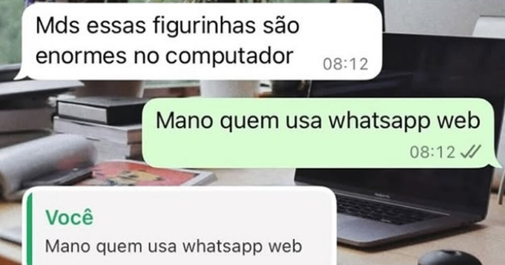 WhatsApp Web: Onde o CLT encontra o meme e a figurinha é maior que o salário WhatsApp Web: Onde o CLT encontra o meme e a figurinha é maior que o salário