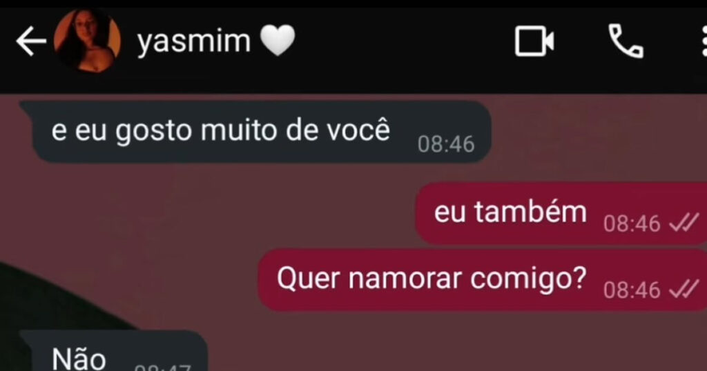 Romance cancelado por baixa qualidade de imagem: o Android não teve chance