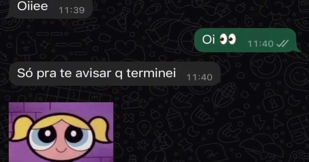 Terminei, voltei e tô on: o ciclo sem fim do contatinho ressuscitado! Terminei, voltei e tô on: o ciclo sem fim do contatinho ressuscitado!