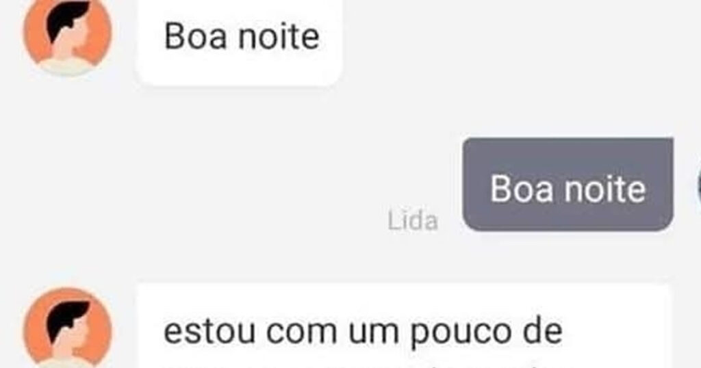 A desculpa é criativa, mas o corno é cênico
