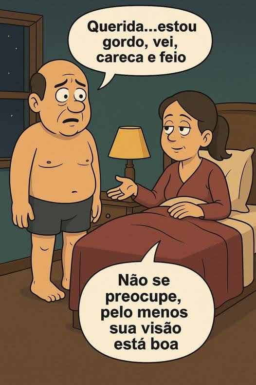 Autoestima em queda, mas a visão tá em 4K Autoestima em queda, mas a visão tá em 4K