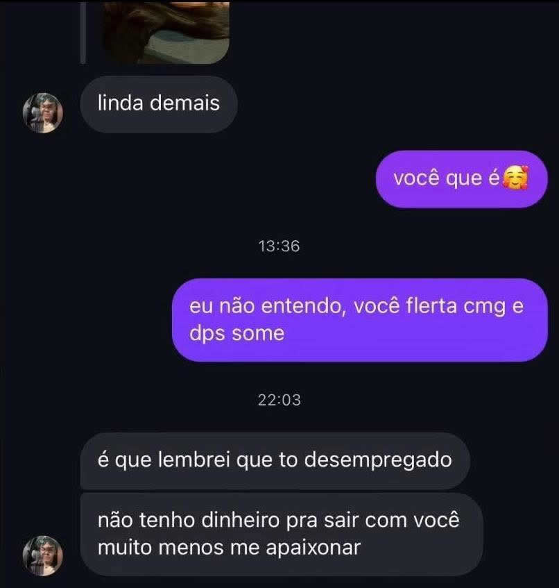 Crush até quer, mas o orçamento não permite romance Crush até quer, mas o orçamento não permite romance