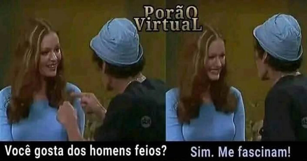 Feio? Só se for no roteiro da novela!