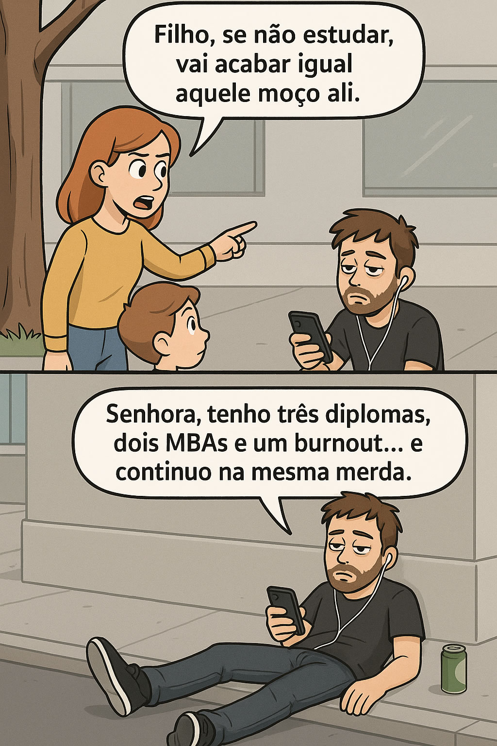 Formado, frustrado e falido: o triple crown do brasileiro médio Formado, frustrado e falido: o triple crown do brasileiro médio