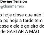 Goleiro Nutella gasta luva, goleiro raiz economiza até na caneta!