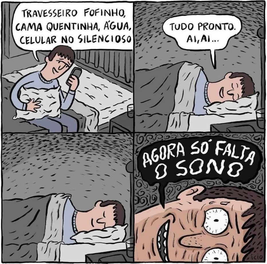 O sono confirmou presença, mas não apareceu O sono confirmou presença, mas não apareceu