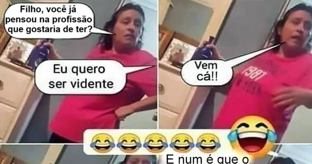 Quando a criança prevê a surra antes da previsão do tempo