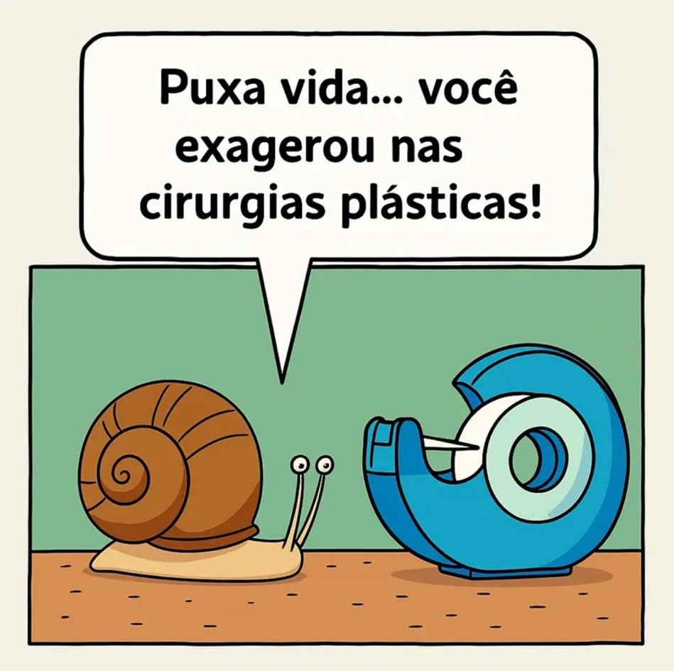 Quando até o caracol se sente ultrapassado pela estética industrial Quando até o caracol se sente ultrapassado pela estética industrial