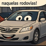 Quando o carro acha que vai pros EUA, mas o destino é drift no deserto