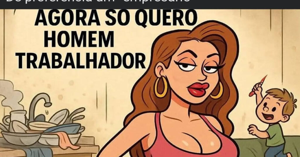 Quero um homem trabalhador (mas que aceite 3 filhos, louça acumulada e drama em dobro) Quero um homem trabalhador (mas que aceite 3 filhos, louça acumulada e drama em dobro)