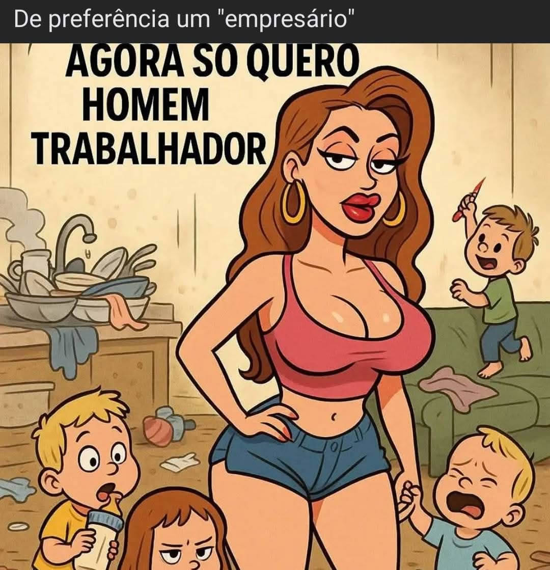 Quero um homem trabalhador (mas que aceite 3 filhos, louça acumulada e drama em dobro) Quero um homem trabalhador (mas que aceite 3 filhos, louça acumulada e drama em dobro)