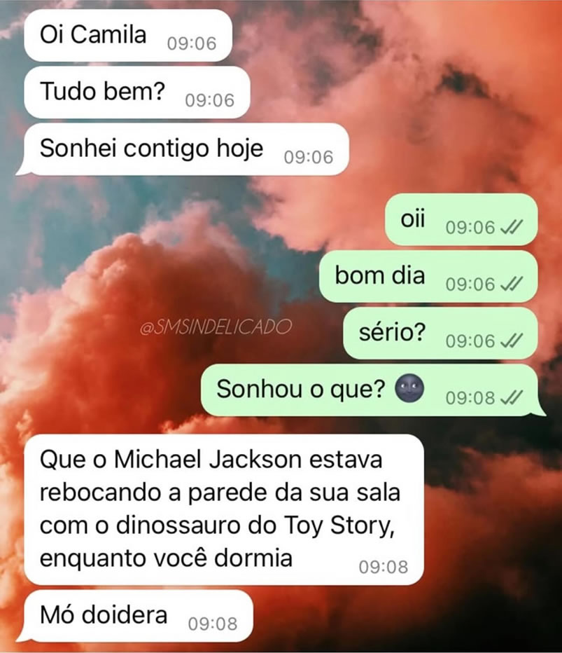 Sonhos que nem Freud explica, mas o grupo do zap adora Sonhos que nem Freud explica, mas o grupo do zap adora