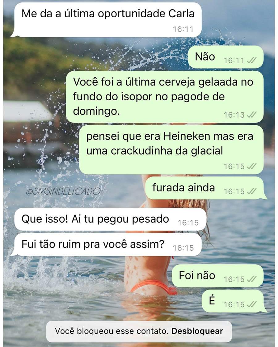 Confundido com Heineken, entregue como Glacial: o amor no Brasil não tem dófé Confundido com Heineken, entregue como Glacial: o amor no Brasil não tem dófé