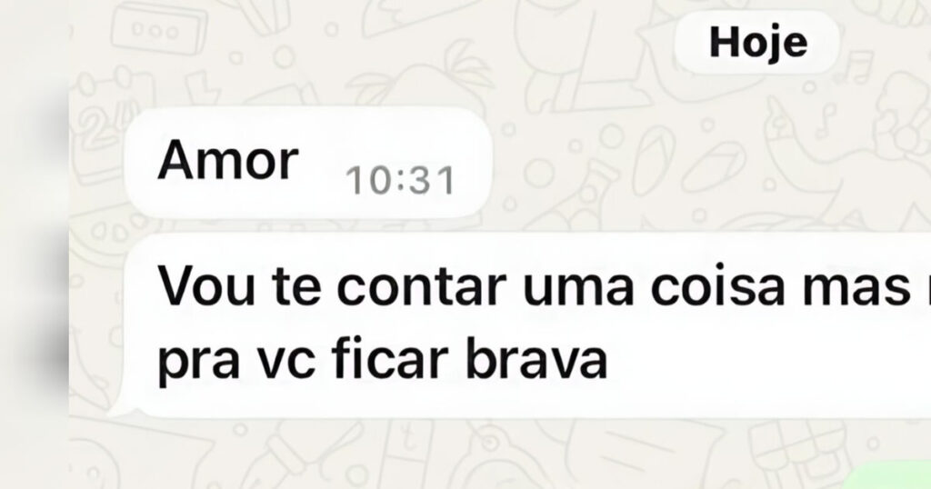 Digitou uma menina… e deletou um relacionamento inteiro