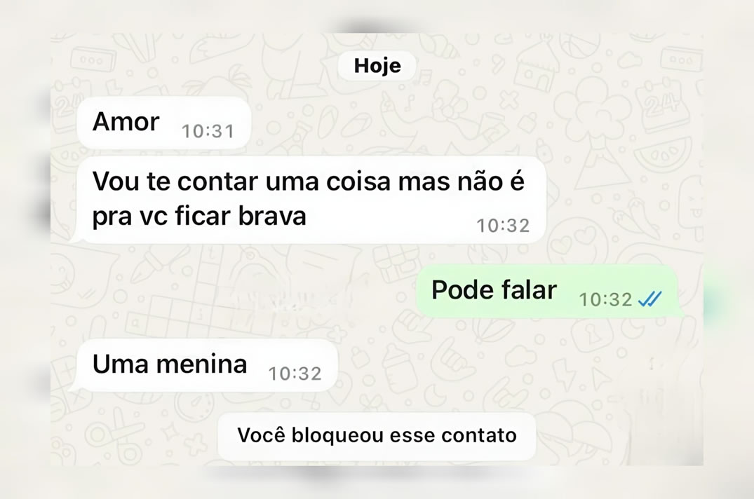 Digitou uma menina... e deletou um relacionamento inteiro