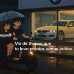 Ela queria um boy com BMW. Ele virou o ex com boleto e saudade