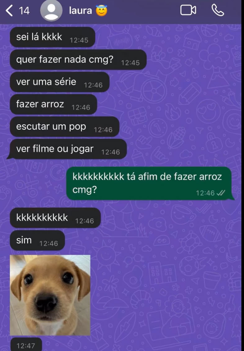 Fazer arroz: o novo 'quer namorar comigo? Fazer arroz: o novo 'quer namorar comigo?