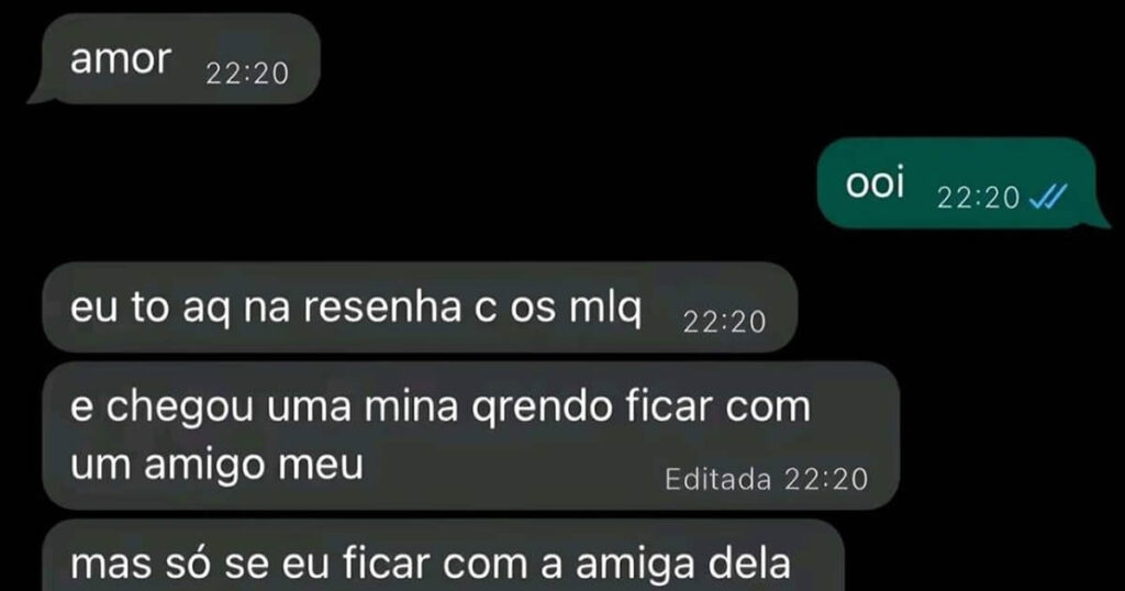 Manual do Traíra Honesto: Se pedir antes, não conta